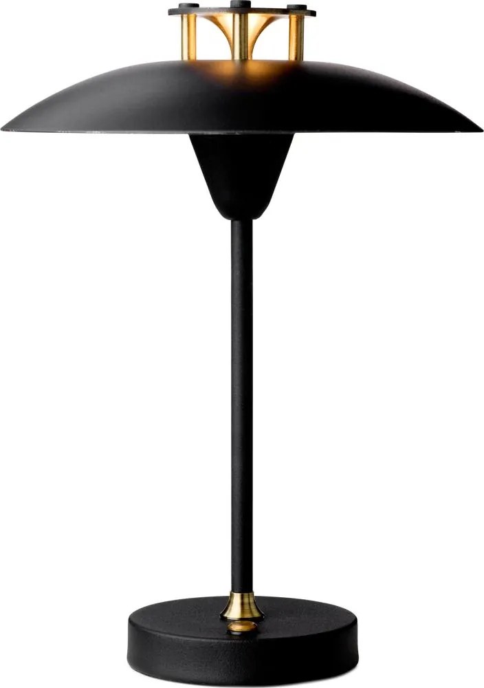 Halo Design 746125 - LED димируема презареждаема лампа MINI STEPP LED/1,8W/1600 mAh IP44 черна