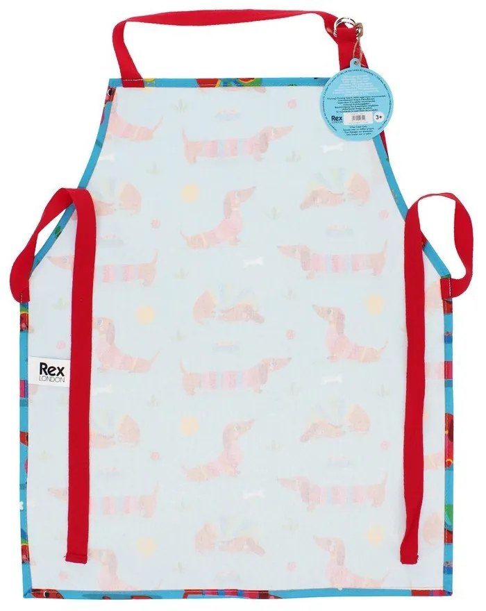 Памучна детска престилка Sunny Sausage Dog – Rex London