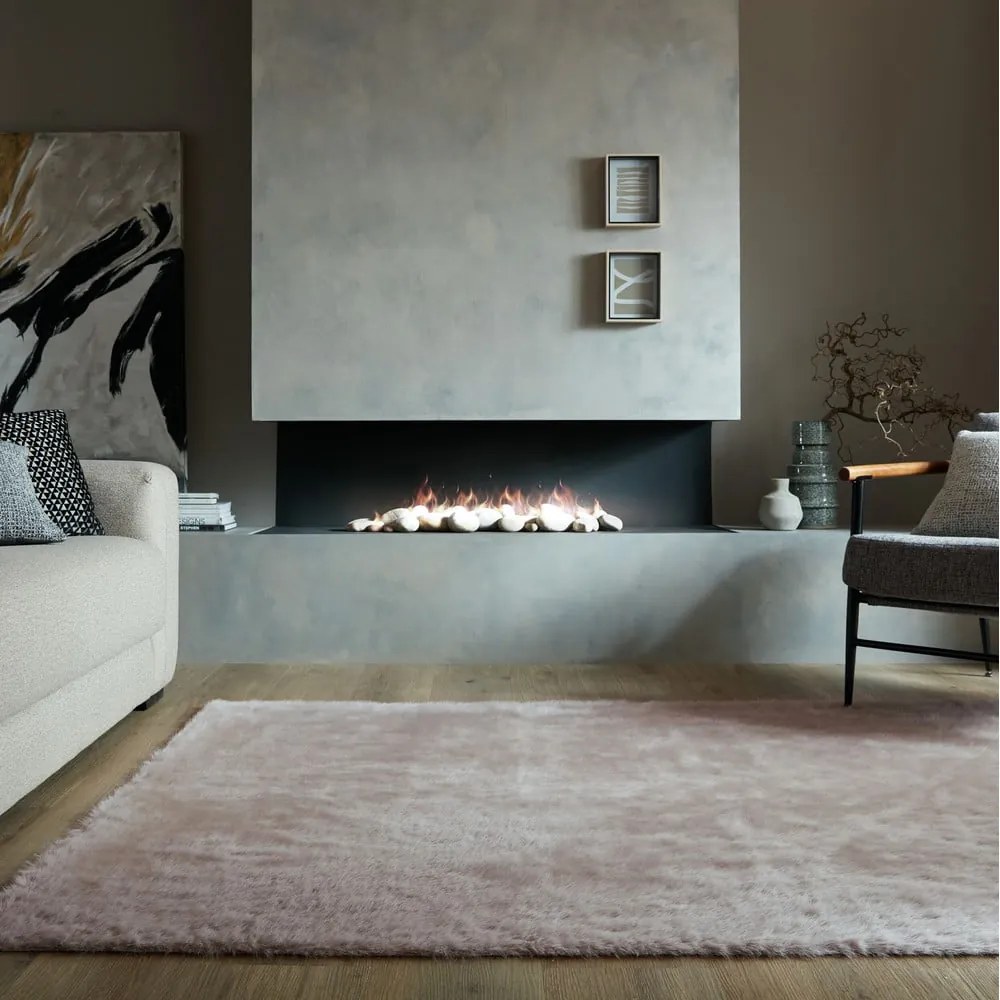 Кафява синтетична кожа 180x290 cm Alpine Faux Fur – Flair Rugs