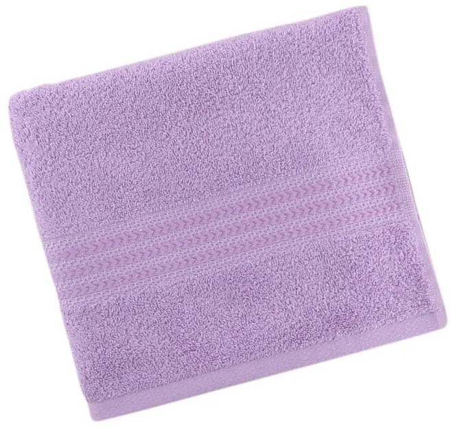 Лилава кърпа от чист памук , 30 x 50 cm - Foutastic