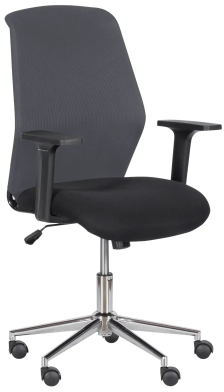 Работен офис стол Carmen 7047-1 - сив-черен