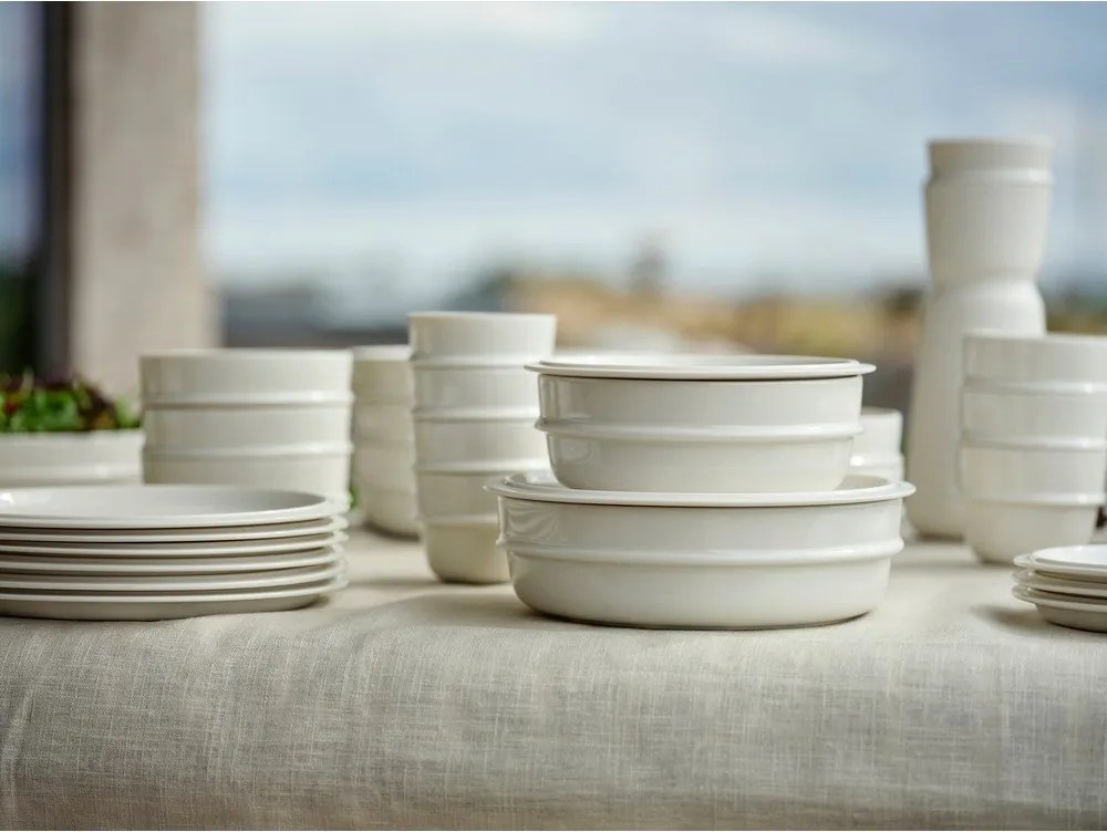 Кремава порцеланова купичка за супа 600 ml Eau – Zone