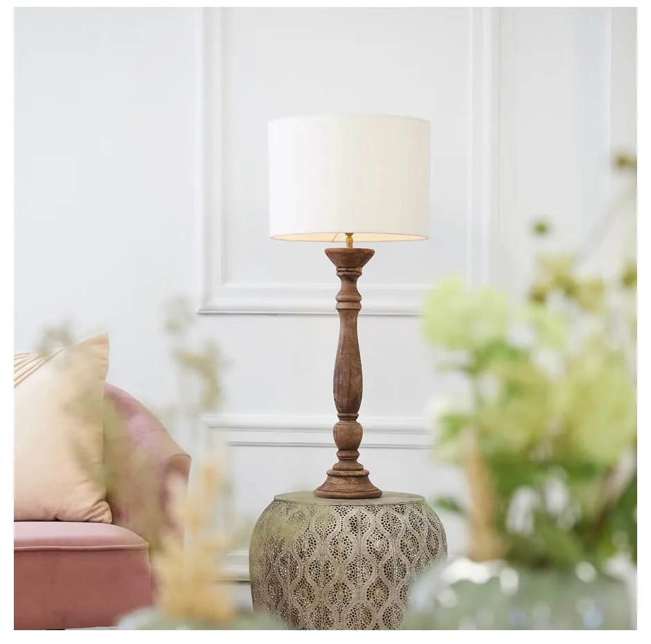 Кремав абажур ø 30 cm Livigno – Light &amp; Living