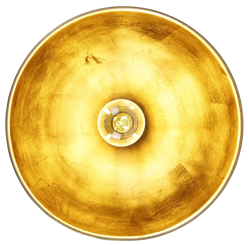 Интелигентен плафон черен със злато 28 см с Wi-Fi A60 - Magnax