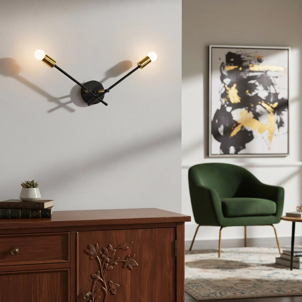 Аплик APP1119-2W Black