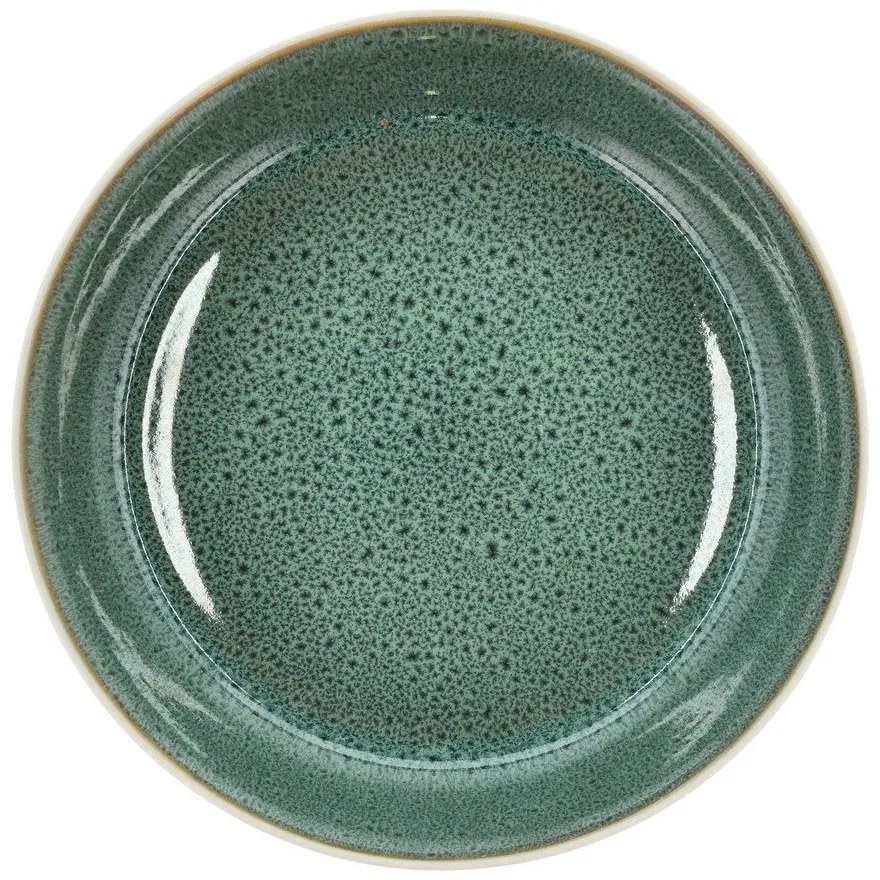 Бяла/зелена глинена купичка 850 ml Gastro White/Green – Bitz