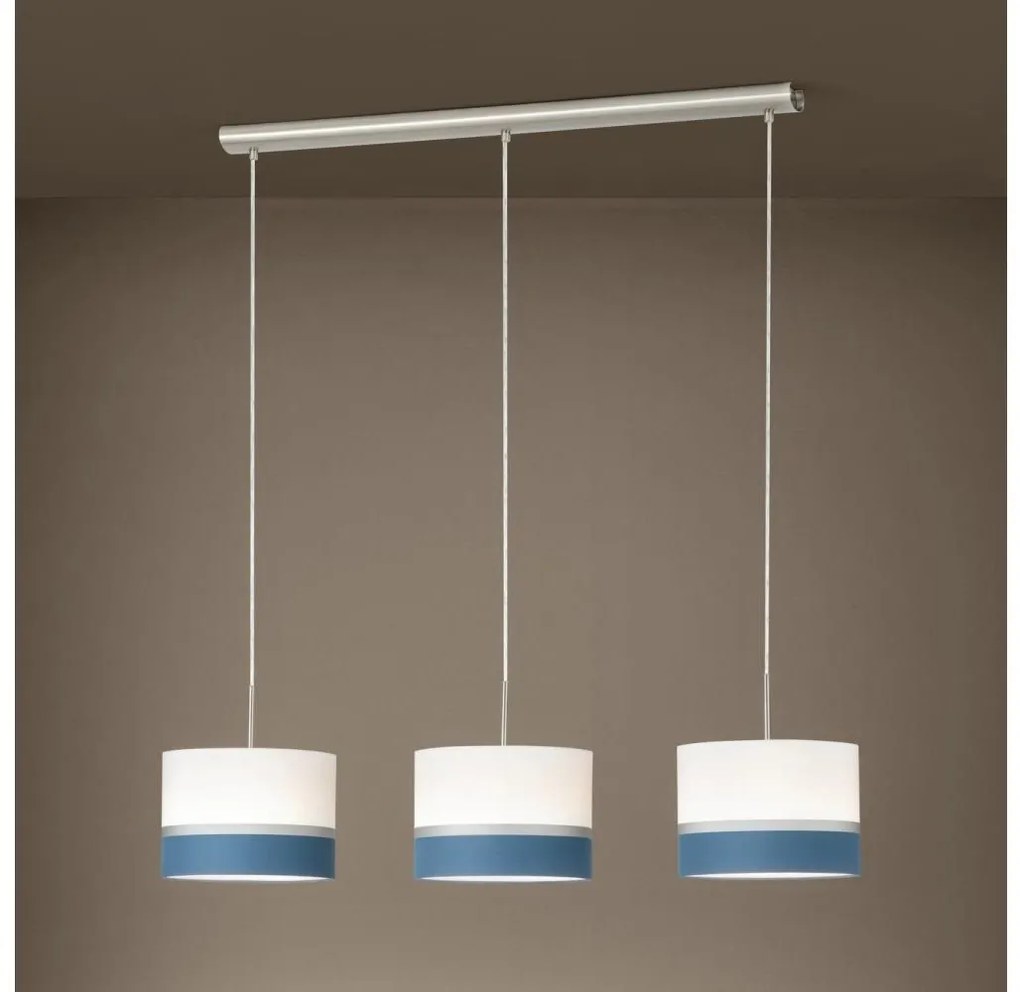 Eglo 38555 - Пендел SPALTINI 3xE27/60W/230V