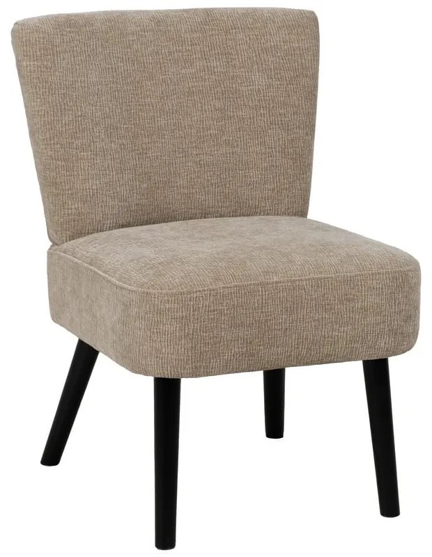 Бежово шенилово кресло – Ixia