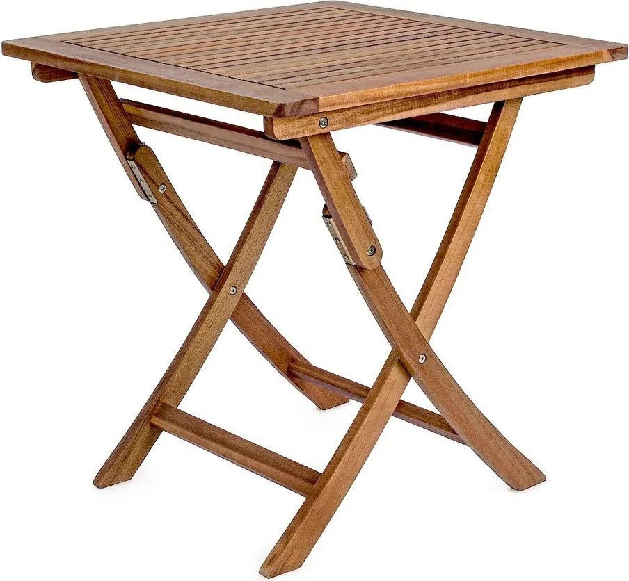 Градинска масичка от масивна акация 70x70 cm Noemi – Bizzotto