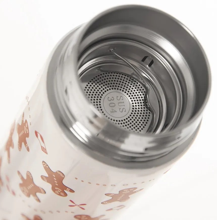 Бял термос 400 ml - Orion