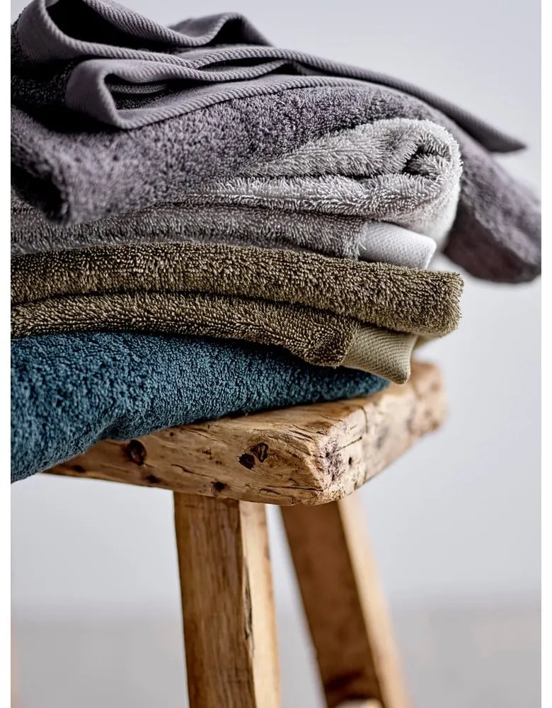 Маслиненозелена хавлиена кърпа от памук Organic, 100 x 50 cm Comfort Organic - Södahl