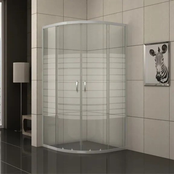 Душ кабина ICS 585/31 NEW 80*80 EASY ASSEMBLE , 80x80х180см, 4мм