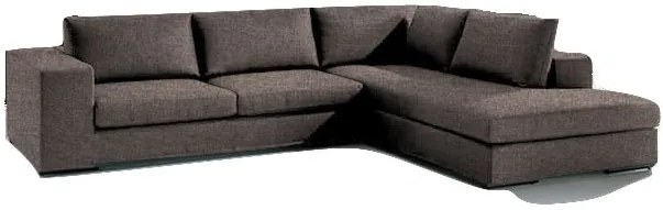 Ъгъл диван Carla-Left-260φ 200β-Ash