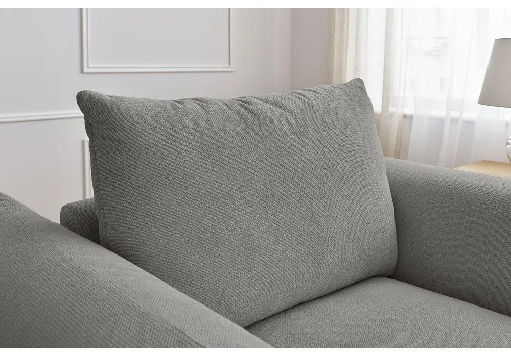 Сиво кресло Ernest – Bobochic Paris