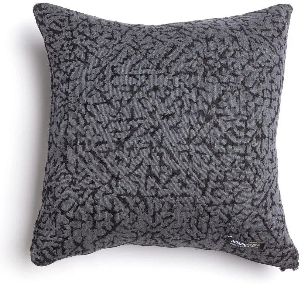 Декоративна калъфка за възглавница Aslanis Home Athos-Grafitis-Mauro-45 x 45 cm