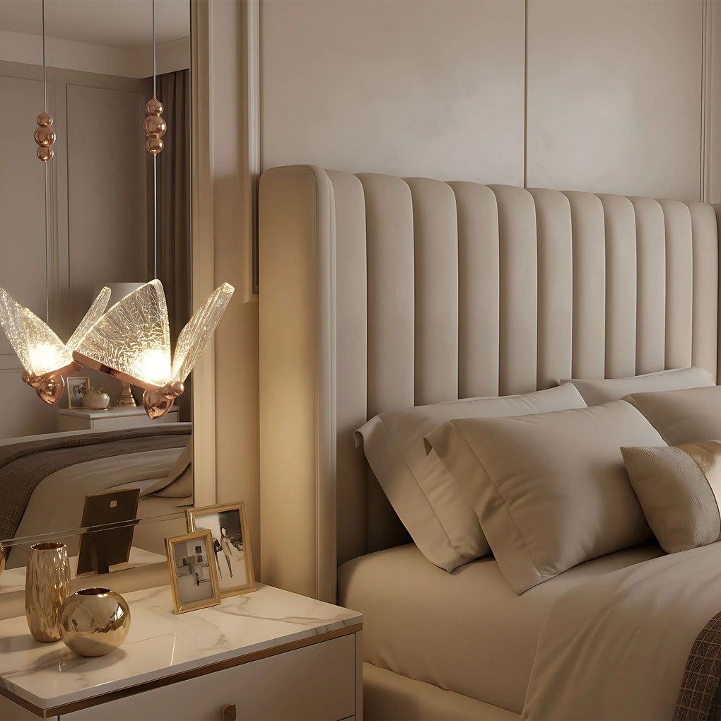 Висяща LED лампа LHJ105-1CP Gold