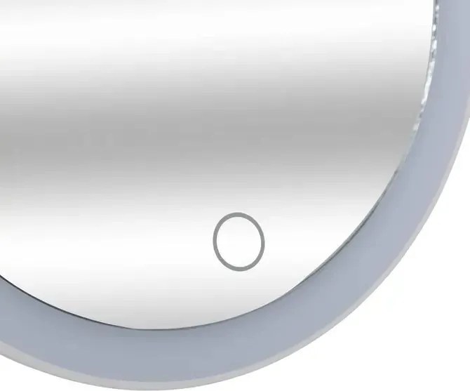 Огледало за баня 5five, LED, Пластмаса, Въртящо