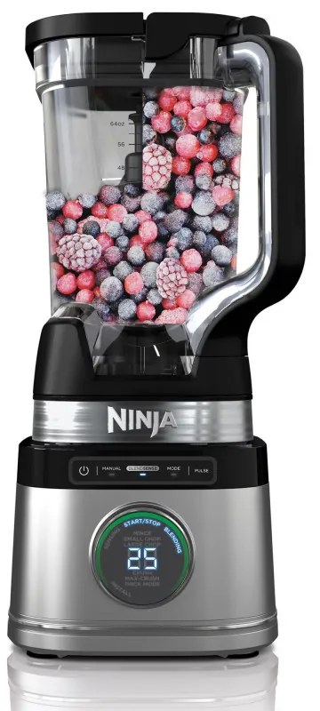 Блендер Ninja Detect Pro TB201EU, 1200W, 2.1 л, 14 скорости, Таймер, LED дисплей, Без BPA, Черен/сив