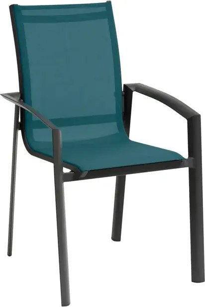 Градински трапезен стол Hesperide Axant, Алуминий - Лаврово зелен