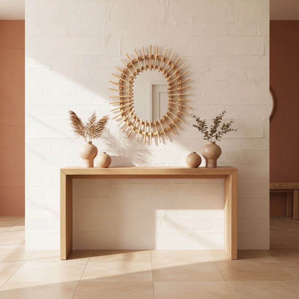 Бохо стенно огледало 57CM QDJ5749