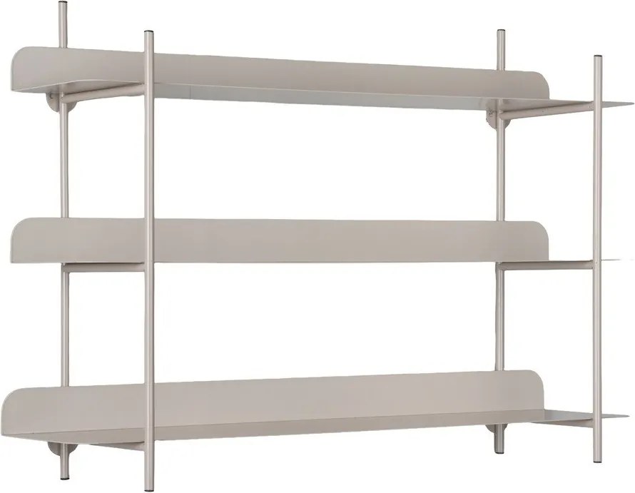 Сив на няколко нива метален стенен рафт 60 cm Riqueza Tres – PT LIVING