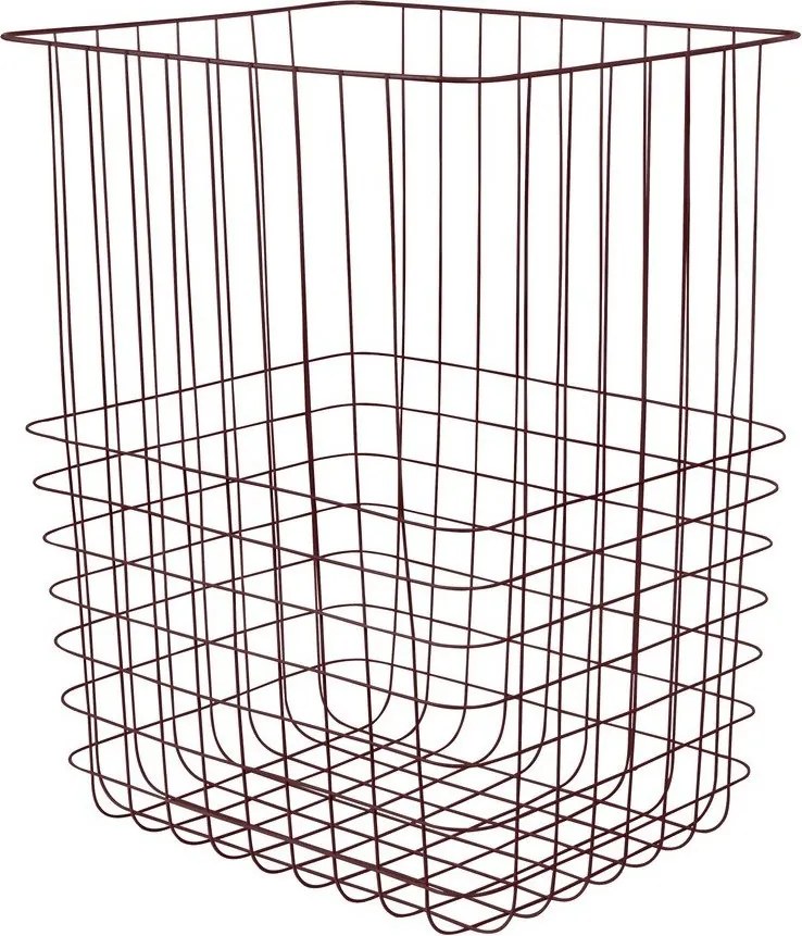 Бордо метален кош за пране 64 l Store-It – Mette Ditmer Denmark