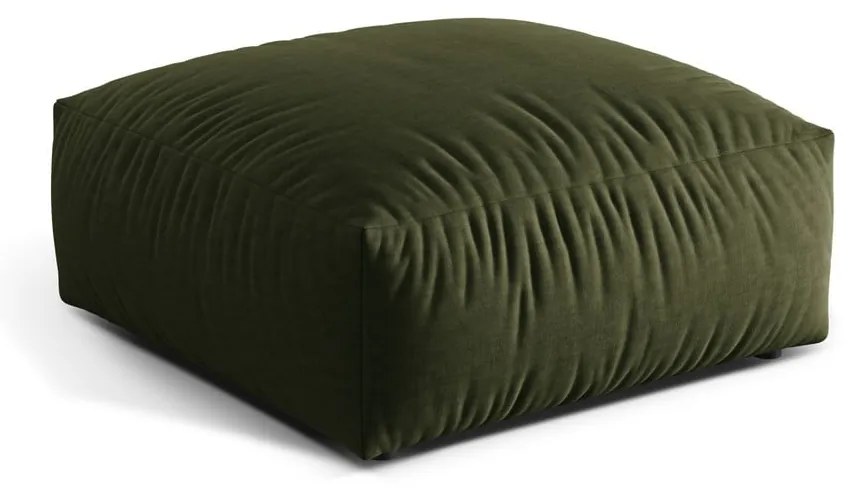 Зелена модулна табуретка Martina – Micadoni Home