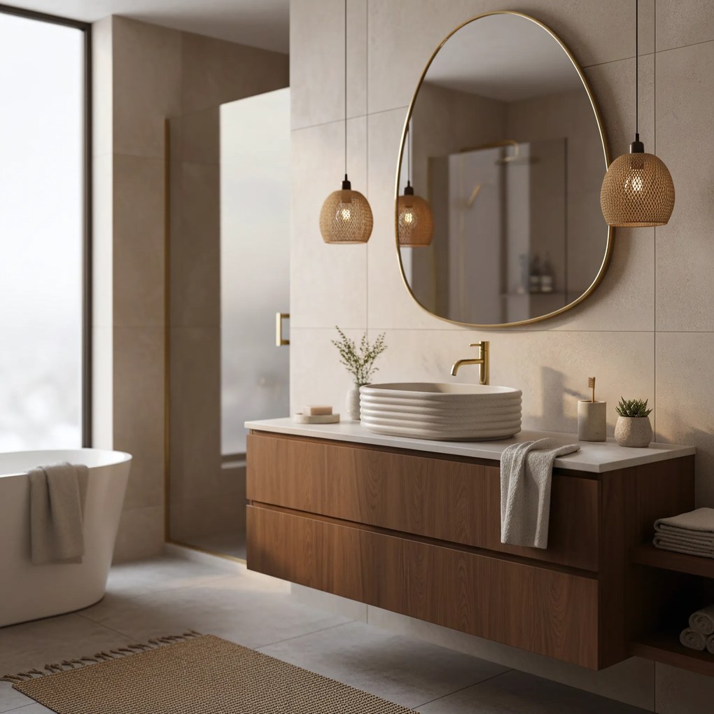 Умивалник за плот Nicoletta Beige