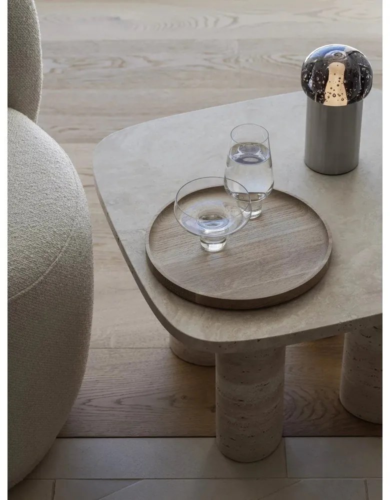 Каменна странична масичка 52x52 cm Volos – Blomus