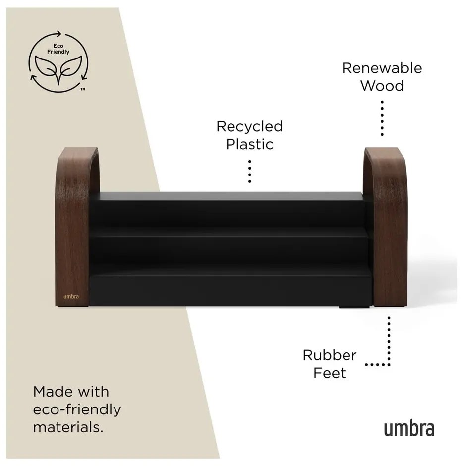 Органайзер за подправки от рециклирана пластмаса Bellwood – Umbra