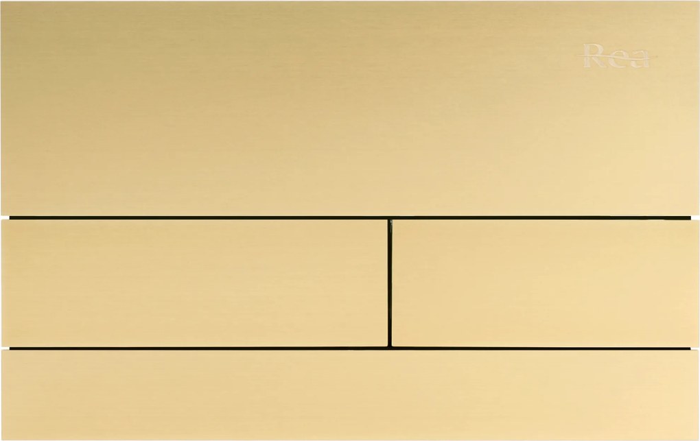 Комплект Структура за Вграждане за WC Slim 024N с Бутон T Brush Gold