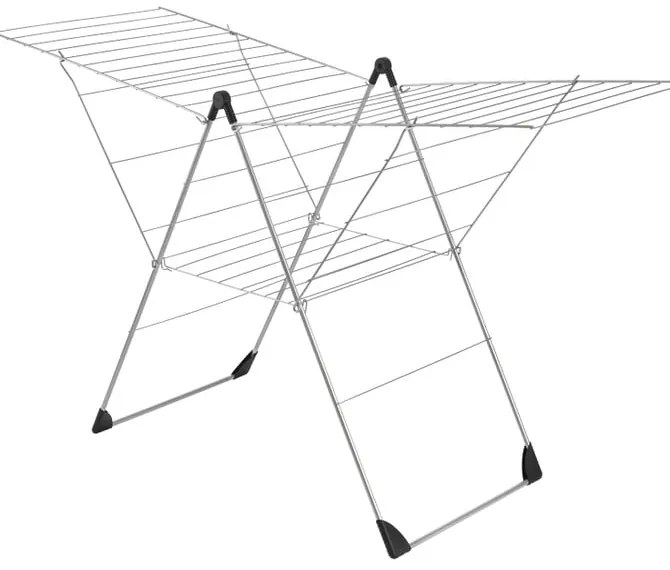 Стоманена стойка за сушене Vento, дължина 177 cm - Metaltex