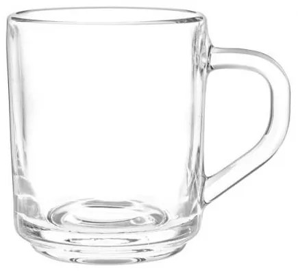 Стъклена чаша за топли напитки с дръжка 236мл 7,3xh8,5см "LISO" (0700AL48) - Cristar