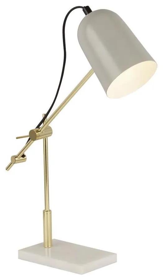 Searchlight EU60880GY - Настолна лампа ODYSSEY 1xE14/7W/230V сив