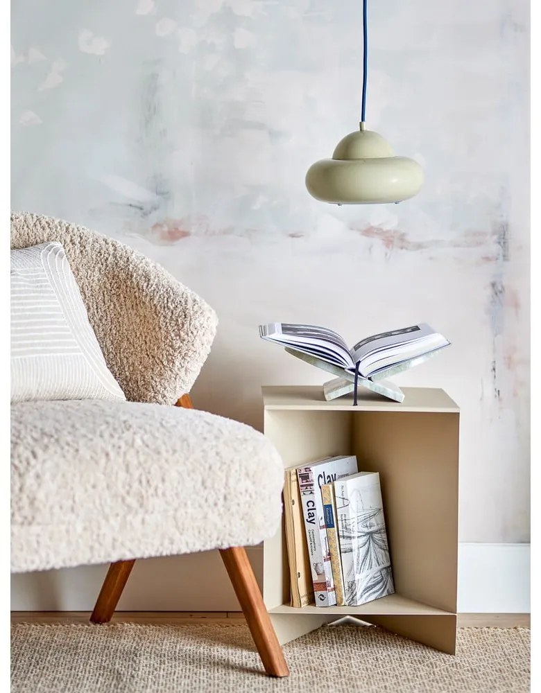 Зелено висящо осветително тяло с метален абажур ø 22 cm Bubble – Bloomingville