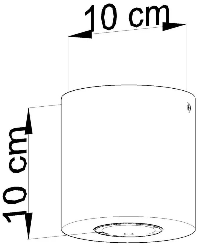 Дървена светлина за таван Roda - Sollux