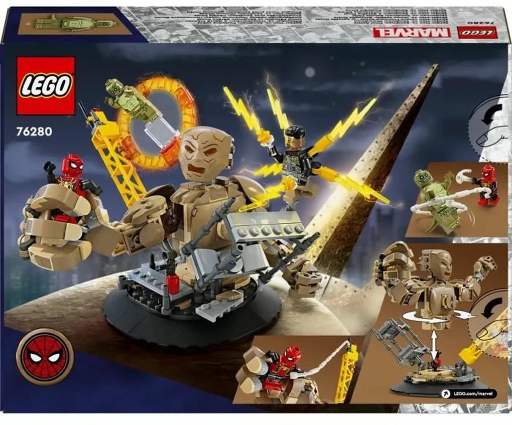 Playset Lego 76280 Spiderman vs. Sandman: Final Battle