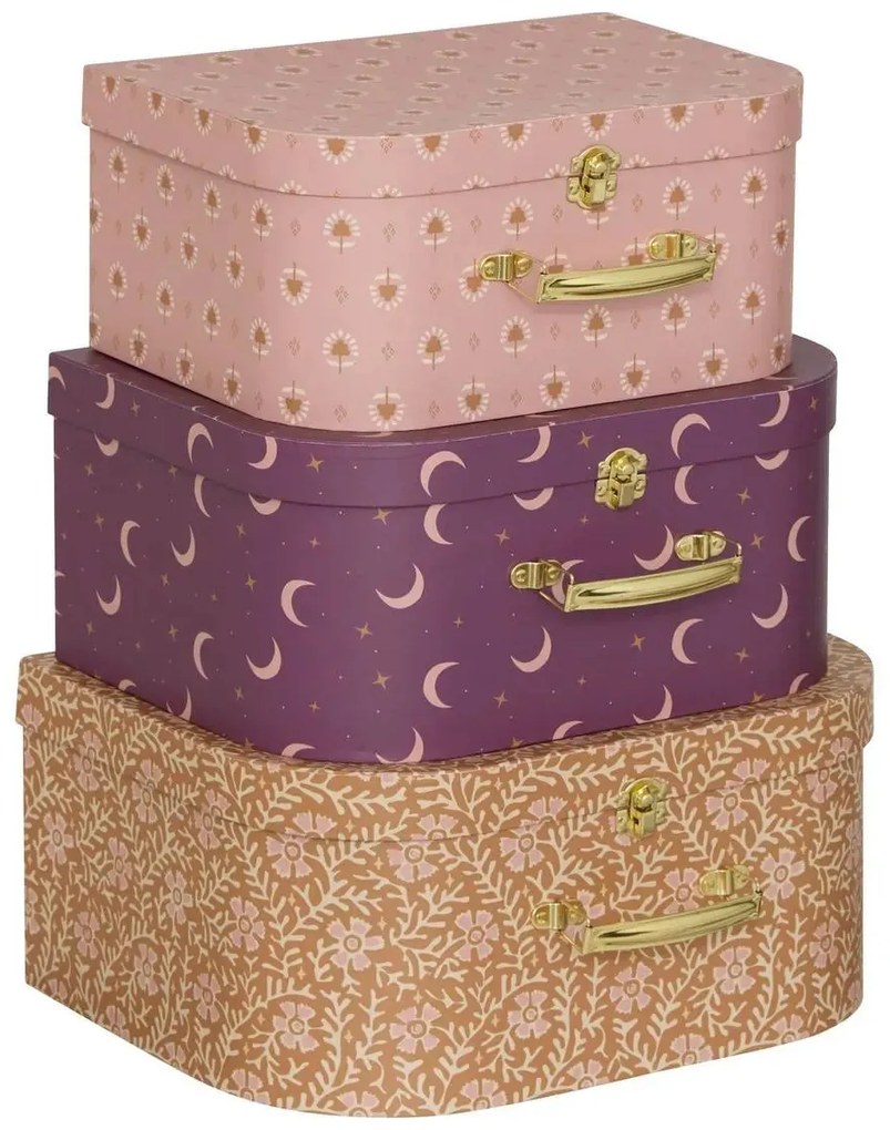 Детски кутии за съхранение atmosphera Nomad, 36x17 cm, 3 бр