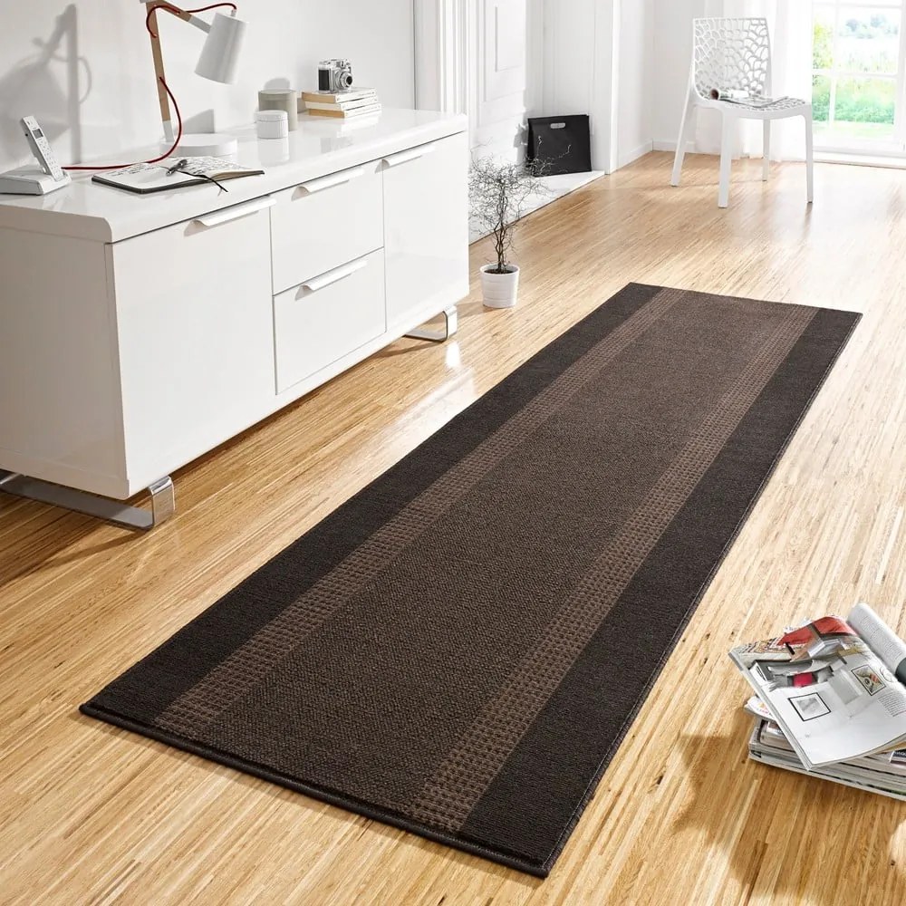 Кафява пътека, 80 x 200 cm Basic - Hanse Home
