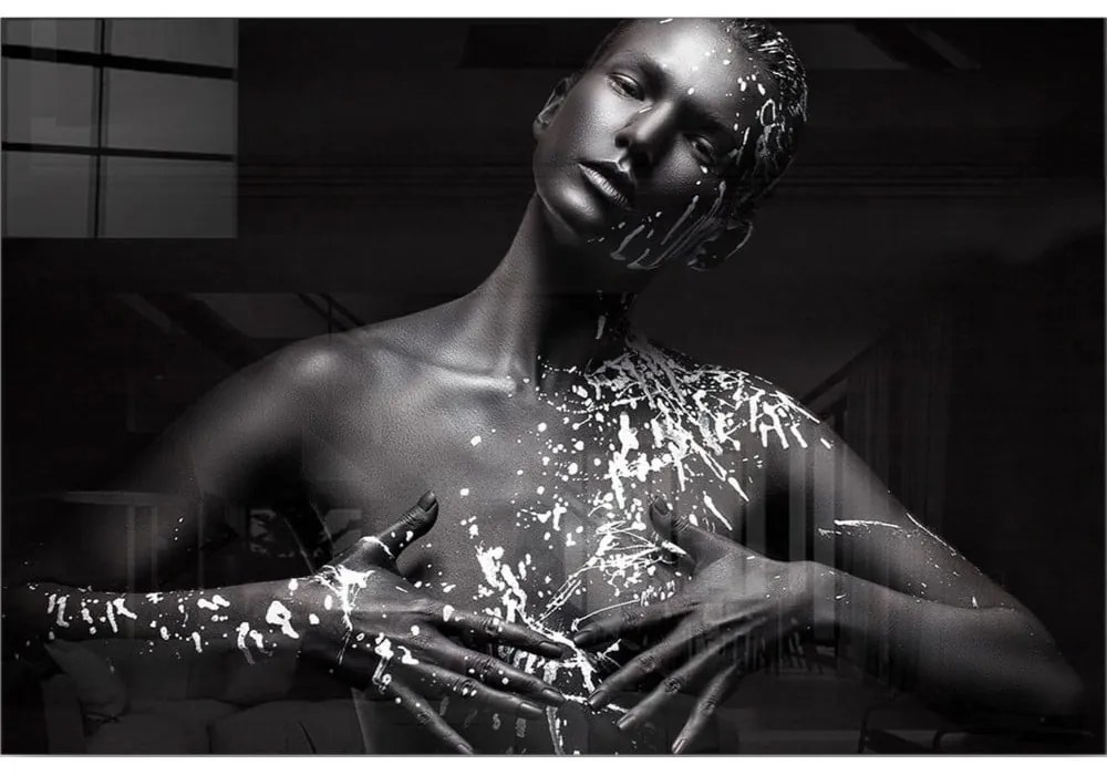 Картина върху стъкло 70x50 cm - Wallity