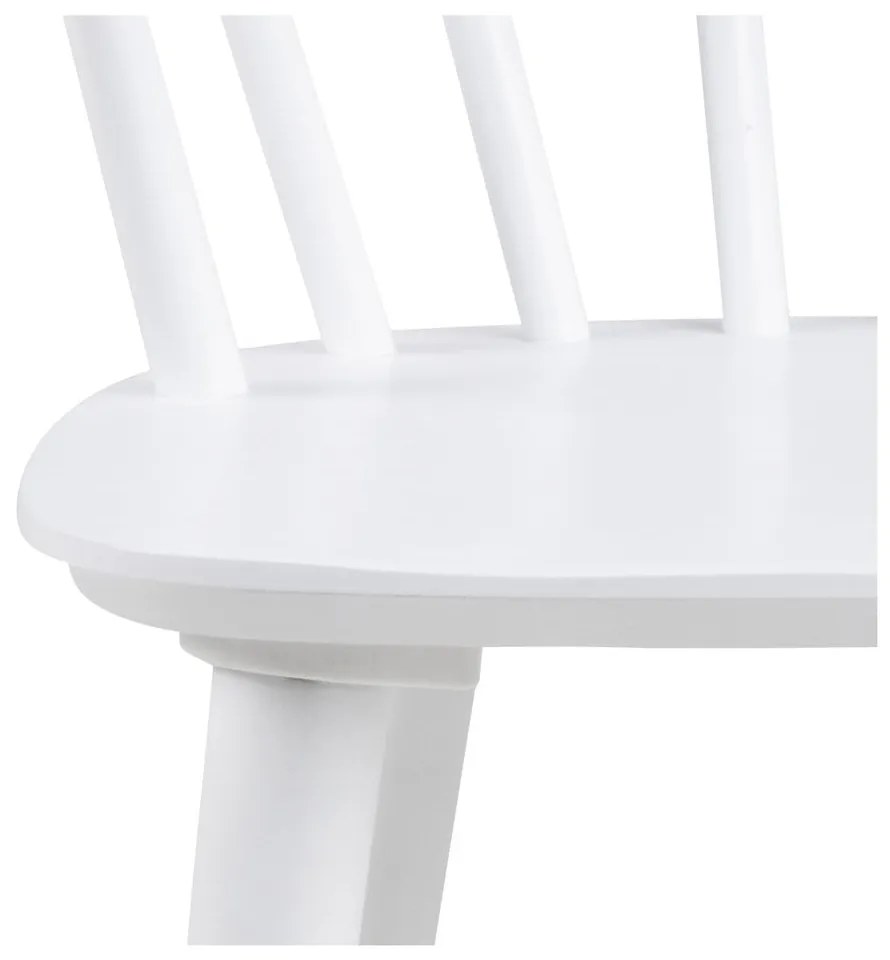 Бял трапезен стол Ida – Actona