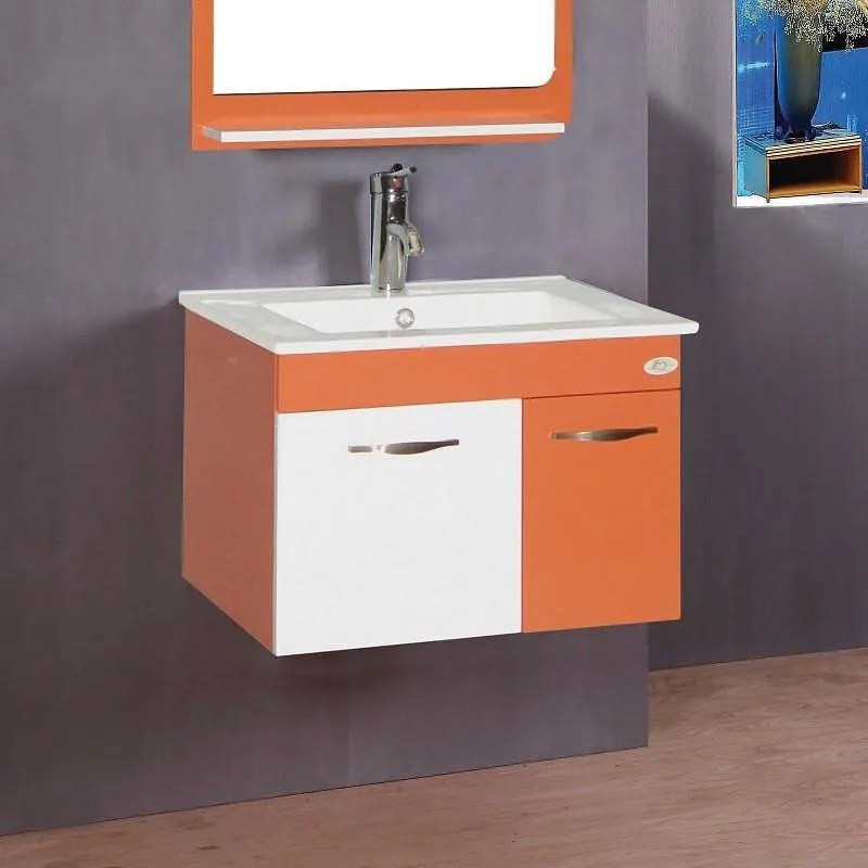 Конзолен PVC шкаф ICP 6046 O, Inter Ceramic, с умивалник, 60x42x46см