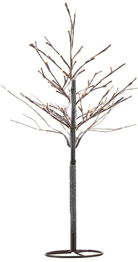 Кафява външна светлинна декорация ø 30 cm Alex - Sirius