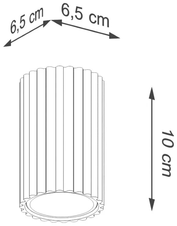 Прожектор в тухлен цвят Gleam – Sollux