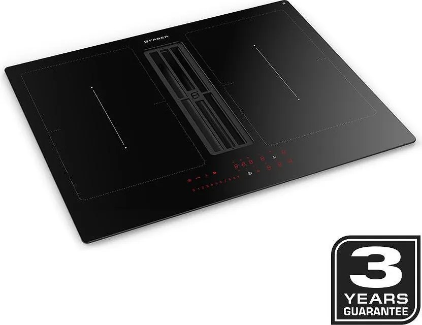 Faber GALILEO SMART BK GLASS A60 Аспиратор за вграждане в работен плот и долна композиция шкафове