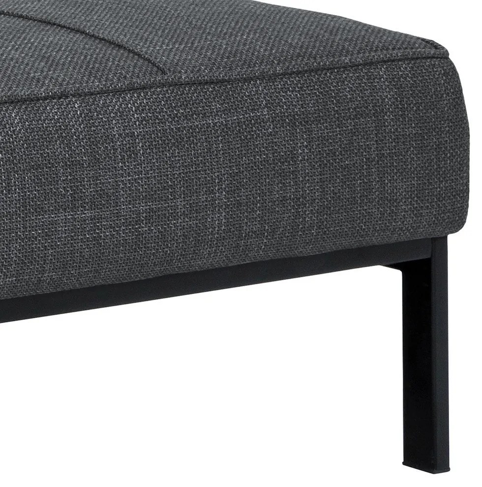 Тъмносив сгъваем диван 198 cm Perugia – Actona