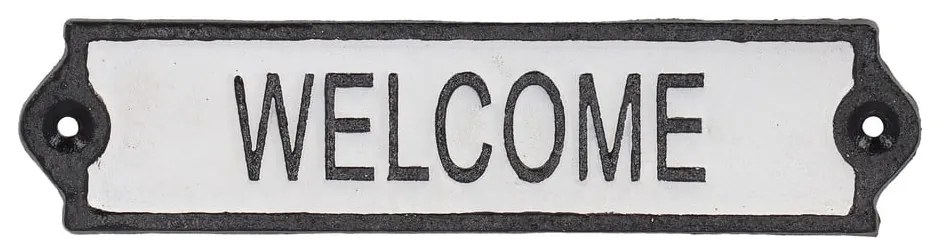 Знак от излято желязо 21x5 cm Welcome – Esschert Design