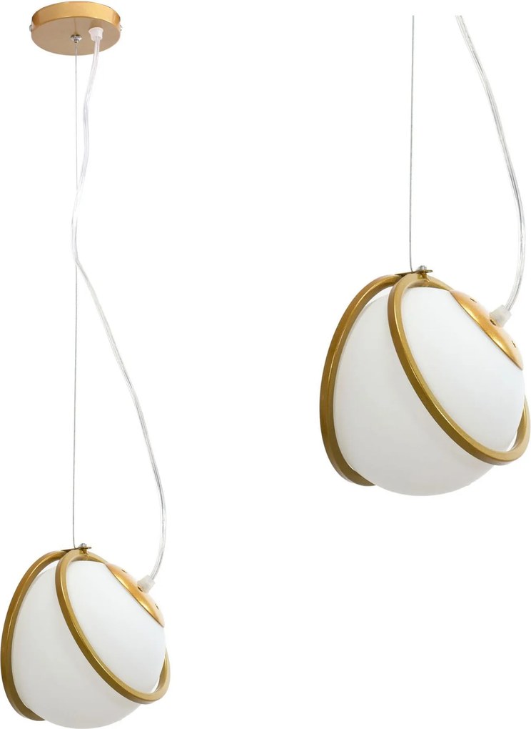 Лампа APP1088-1CP GOLD WHITE