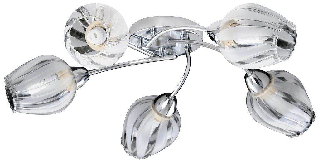 RABALUX Данила 2970 лампа за таван/ E27, 5х60W - 2970