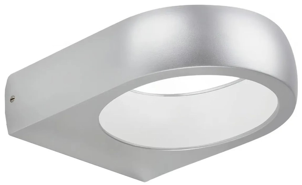 Telefunken 320204TF - LED външно стенно осветително тяло LED/6,5W/230V IP44 матов хром